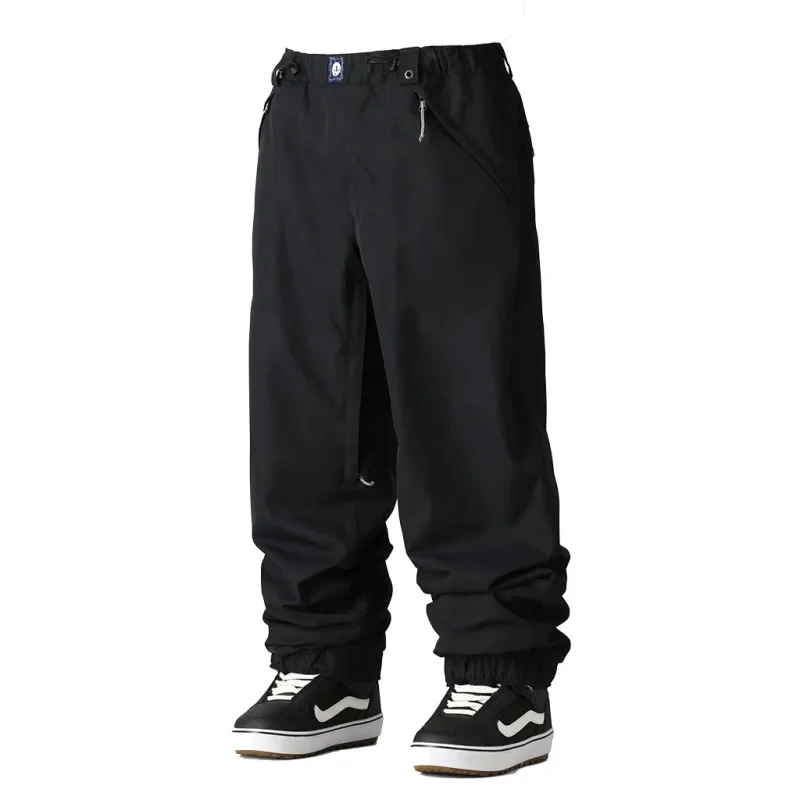 686 Dojo Pantalon /noir 2024-2025 Pantalons de Ski Snowboard Doublé chaud