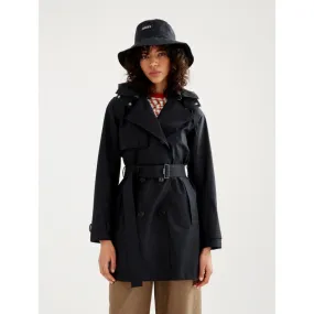 Aigle Trench court Gore-Tex® à capuche - Veste imperméable femme | Hardloop