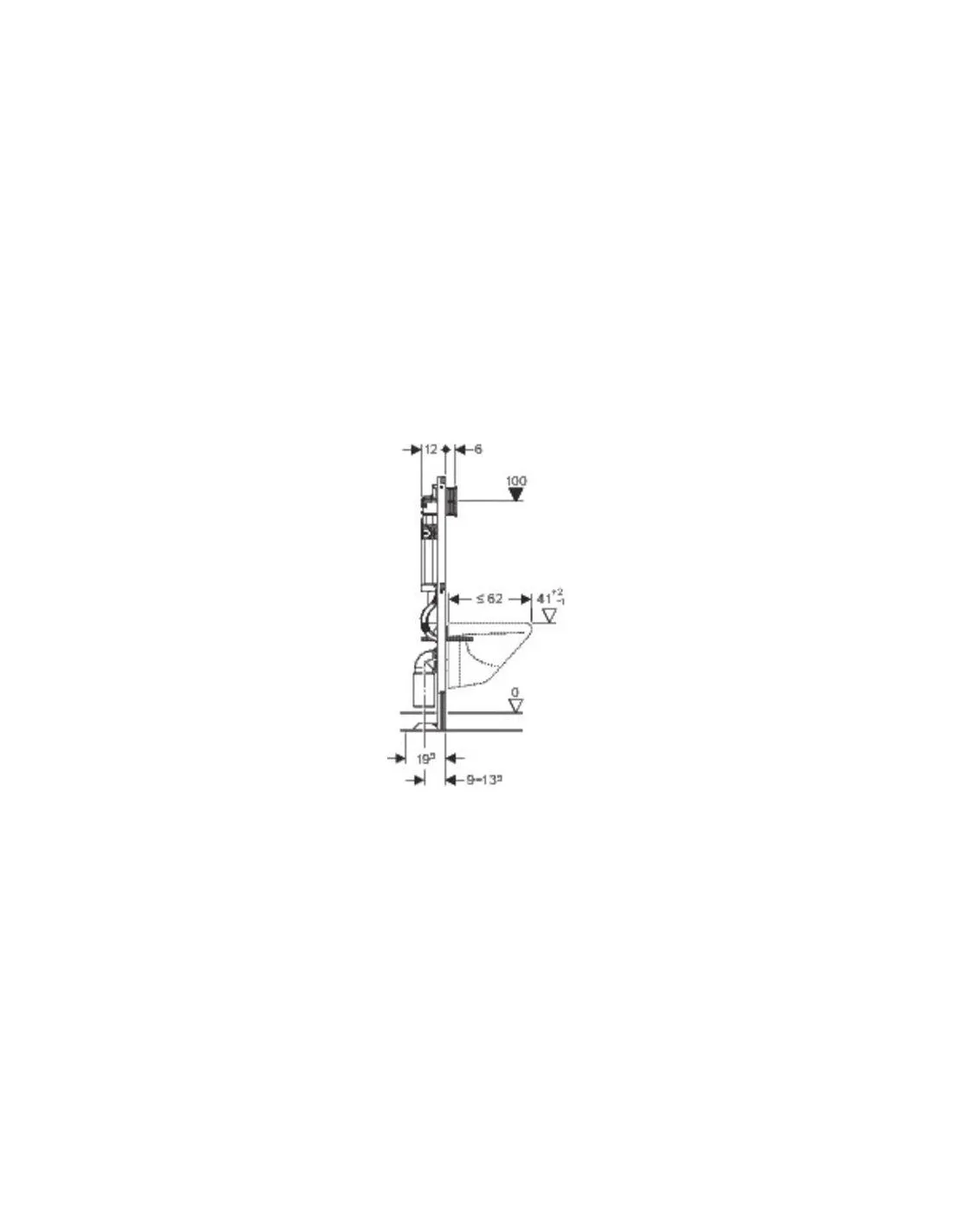 BATI-SUPPORT DUOFIX SIGMA +A.P GEBERIT 111.333.00.5