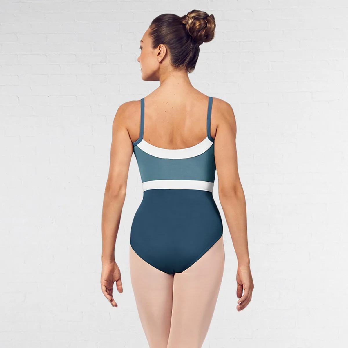 Bloch Amora Contrast Colour Panelled Camisole Leotard