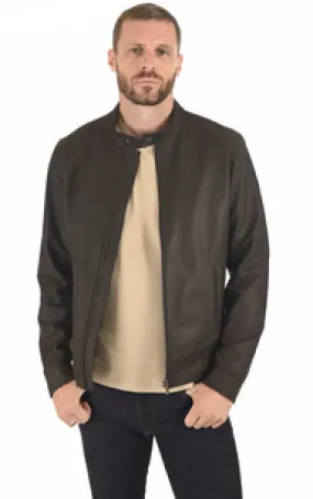 Blouson agneau nubuck La Canadienne - La Canadienne - Blousons Cuir Marron