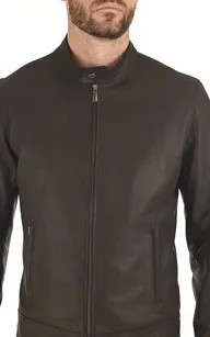 Blouson agneau nubuck La Canadienne - La Canadienne - Blousons Cuir Marron