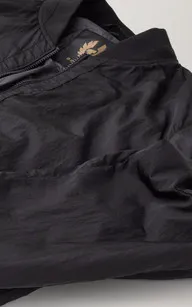 Blouson bomber léger noir Belstaff - La Canadienne - Blousons Textile Noir