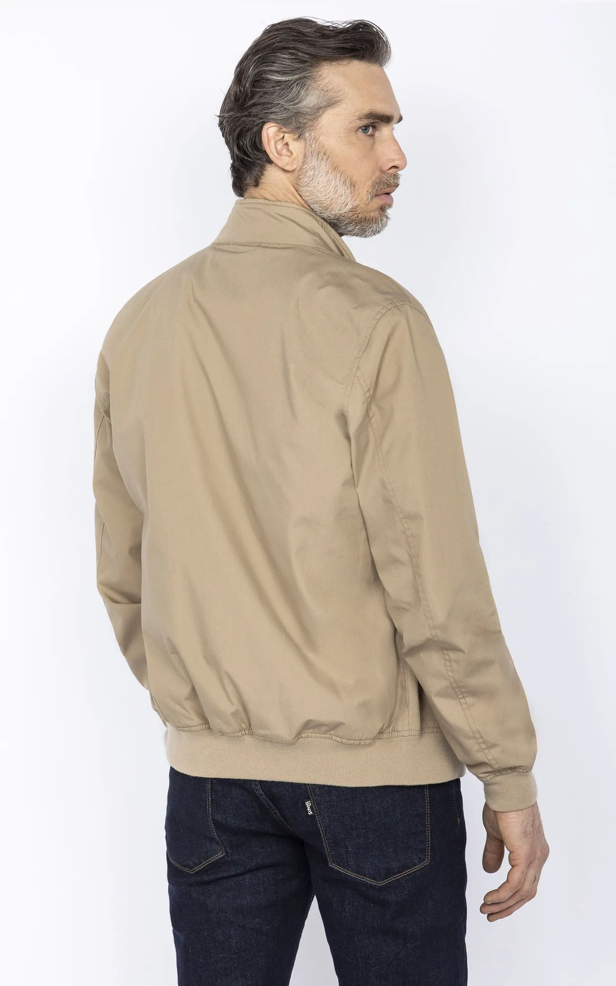 Blouson CABL1220 Light beige Schott - La Canadienne - Blousons Textile Beige