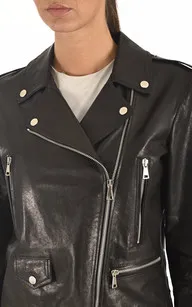 Blouson confort agneau noir La Canadienne - La Canadienne - Blousons Cuir Noir