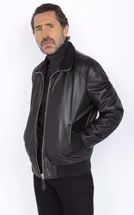 Blouson Lc Fresno noir Schott - La Canadienne - Blousons Cuir Noir