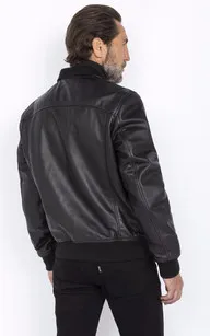 Blouson Lc Fresno noir Schott - La Canadienne - Blousons Cuir Noir