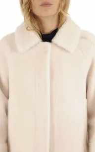 Blouson réversible Hélène écru Oakwood - La Canadienne - Blousons Textile Beige