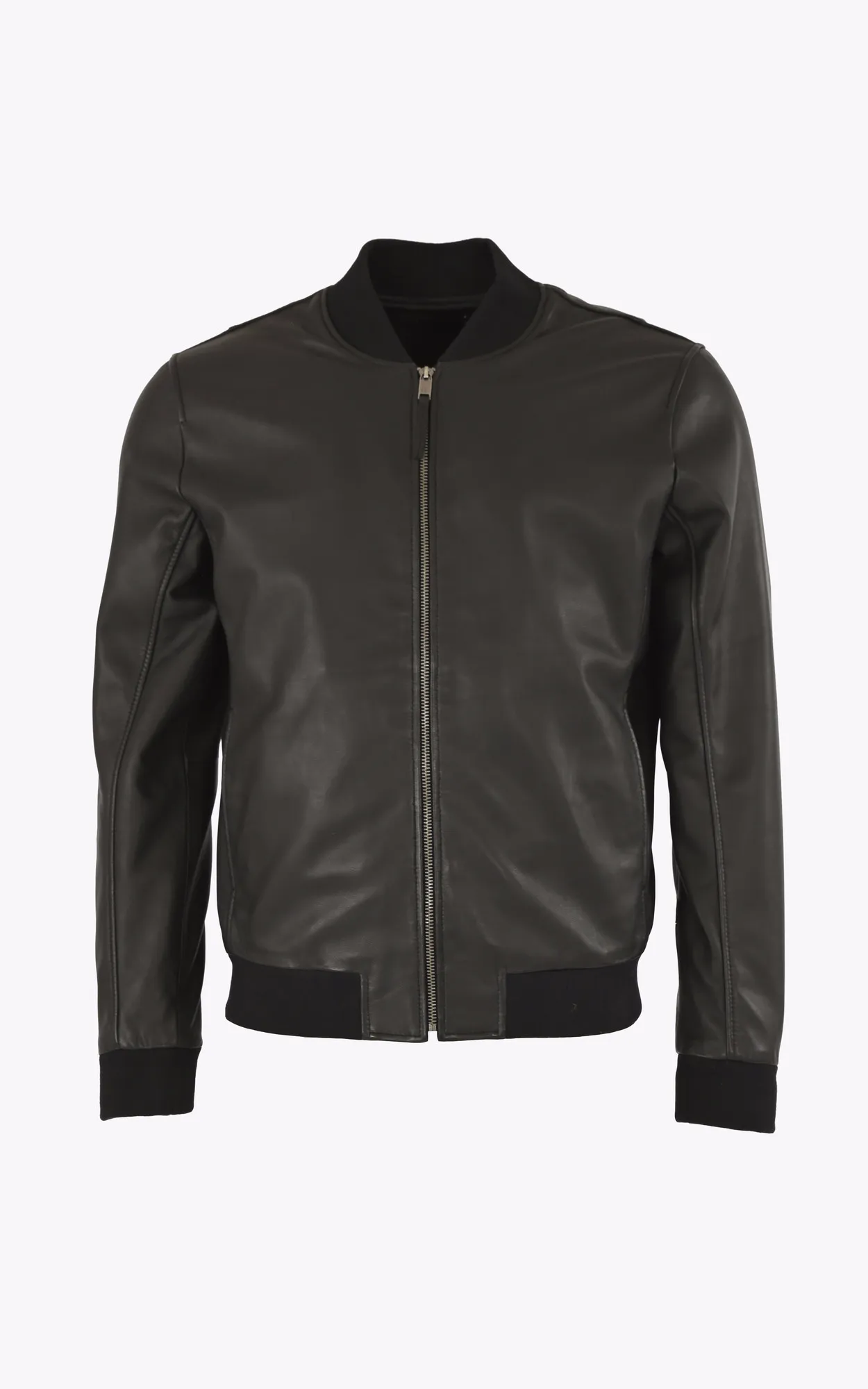 Blouson teddy cuir noir La Canadienne - La Canadienne - Blousons Cuir Noir