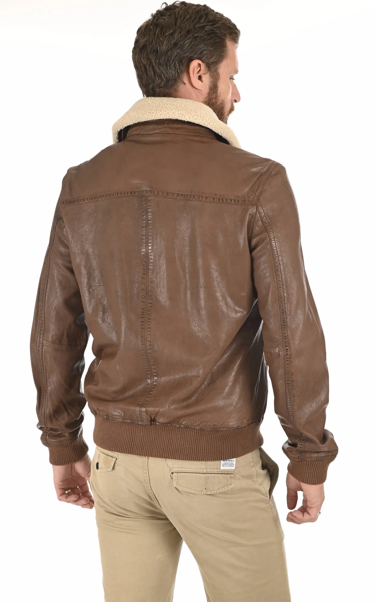 Blouson Trader marron Oakwood - La Canadienne - Blousons Cuir Marron