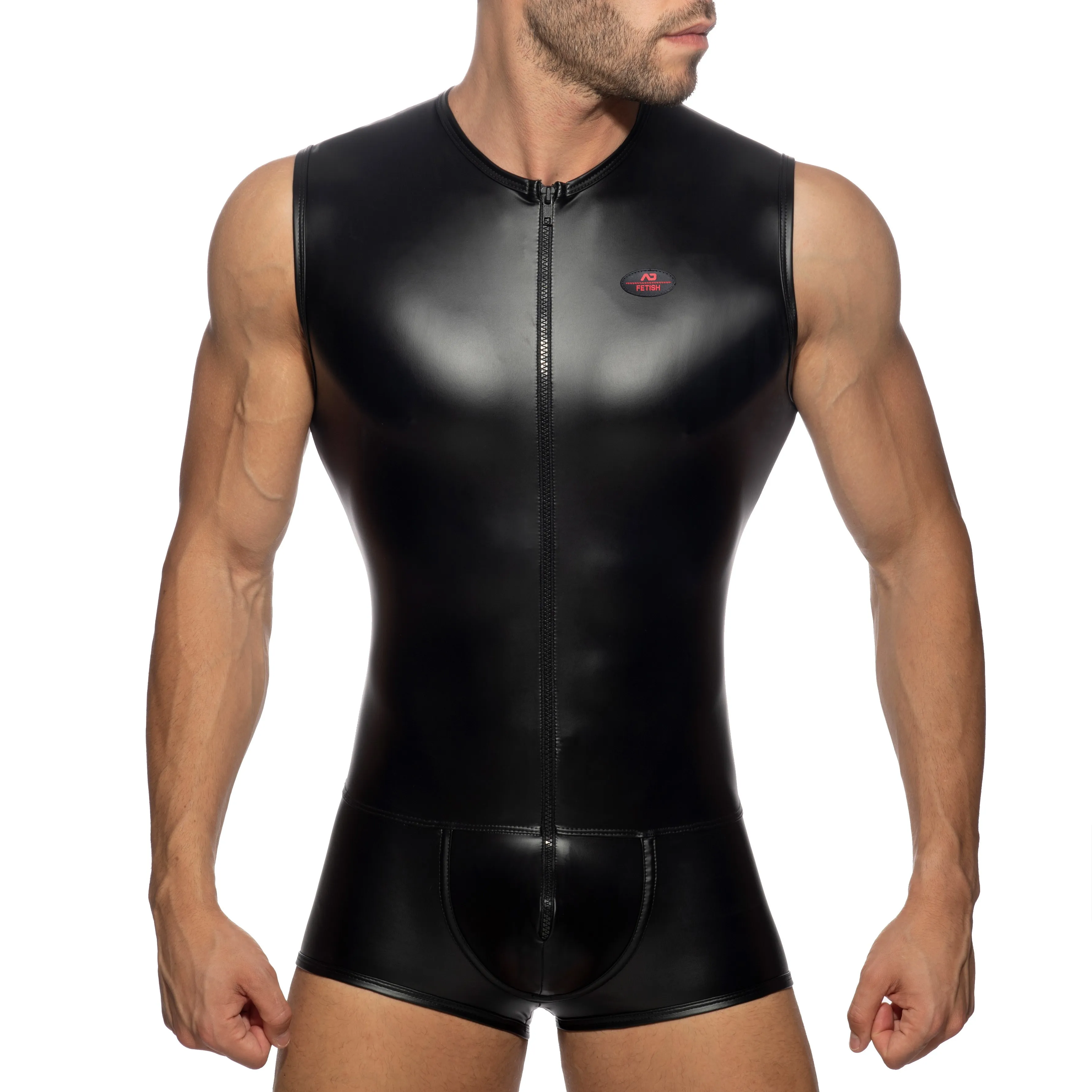 Body trunk front zip rub - AD Fétish : vente body et combinaisons h...