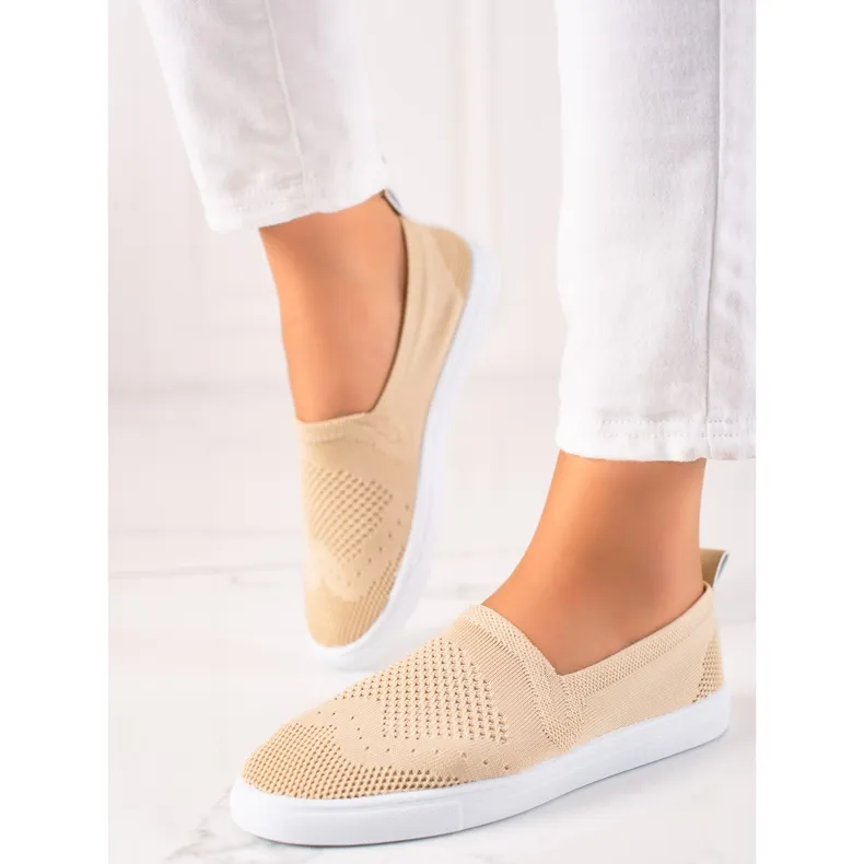 Bona Slipons Beiges