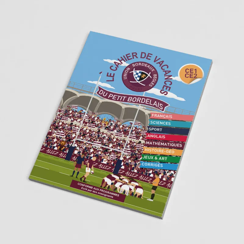 CAHIER DE VACANCES CE1/CE2 - UBB