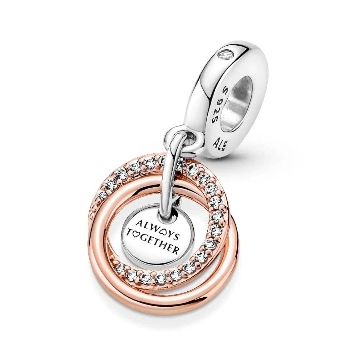 Charm Pendant Cercles Ma Famille pour Toujours - Pandora Moments  | 3 Suisses