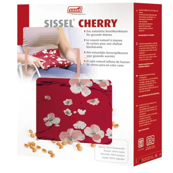 Compresse chauffante à noyaux de cerises 24x26 cm CHERRY