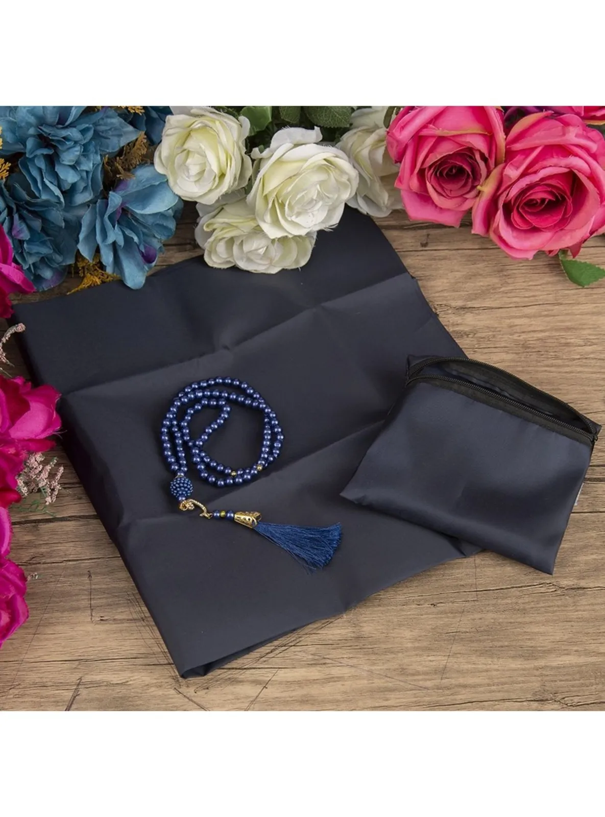 Dark Navy Blue - Prayer Mat