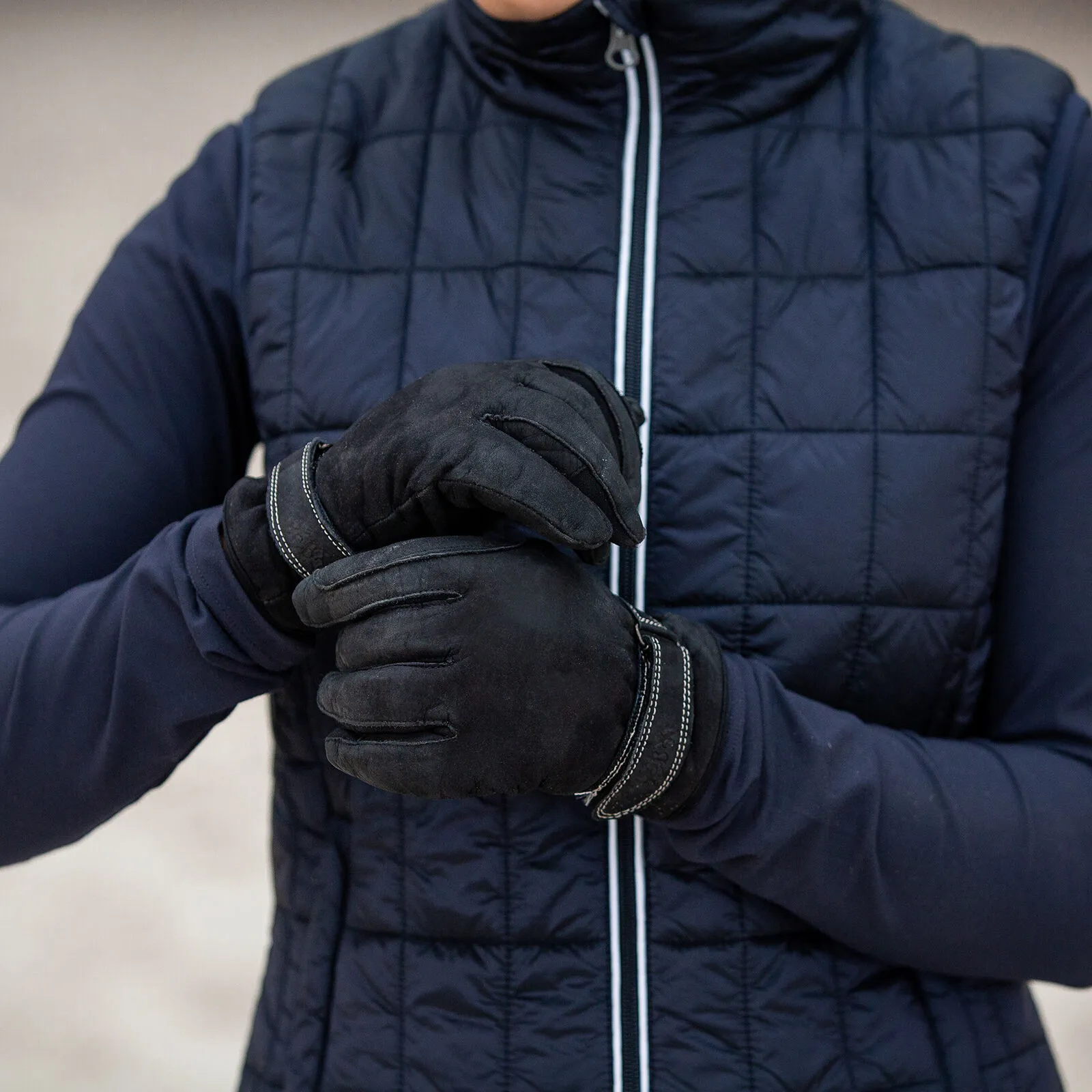 Gants thermiques cuir Milan B Vertigo - Confort et adhérence pour l'hiver