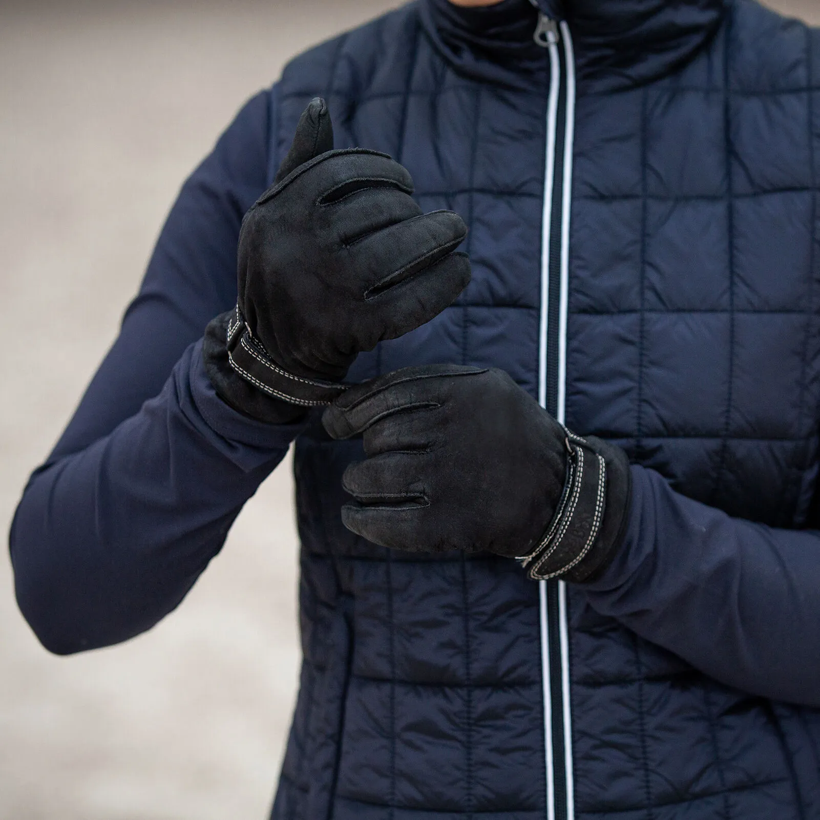 Gants thermiques cuir Milan B Vertigo - Confort et adhérence pour l'hiver