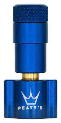 Gonfleur CO2 Peaty's Holeshot Bleu Foncé