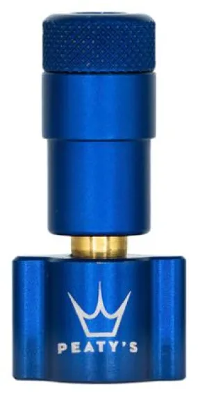 Gonfleur CO2 Peaty's Holeshot Bleu Foncé