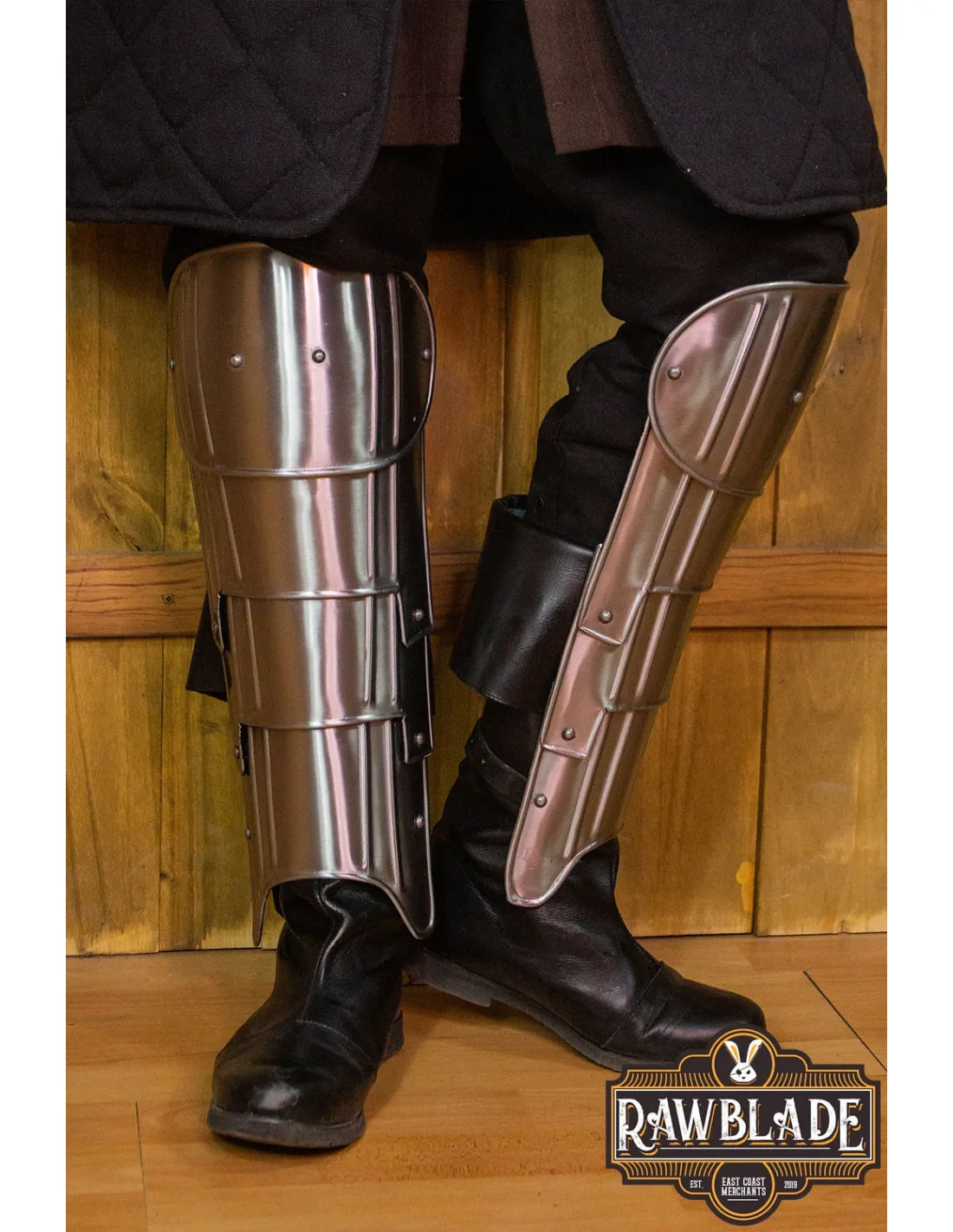 Grèves médiévales métalliques modèle Alonso ⚔️ Boutique Épées