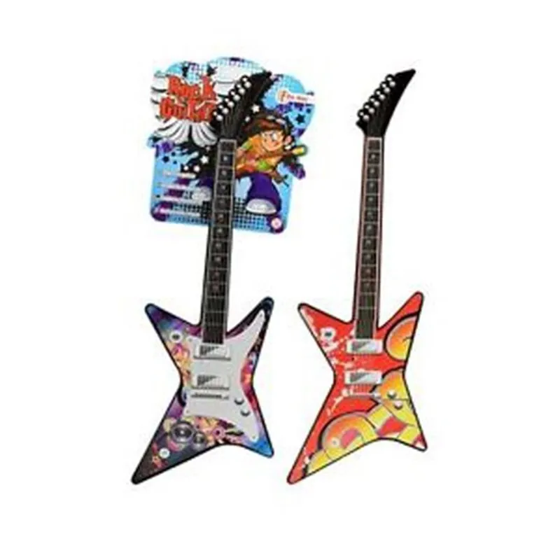 Guitare hard-rock en plastique