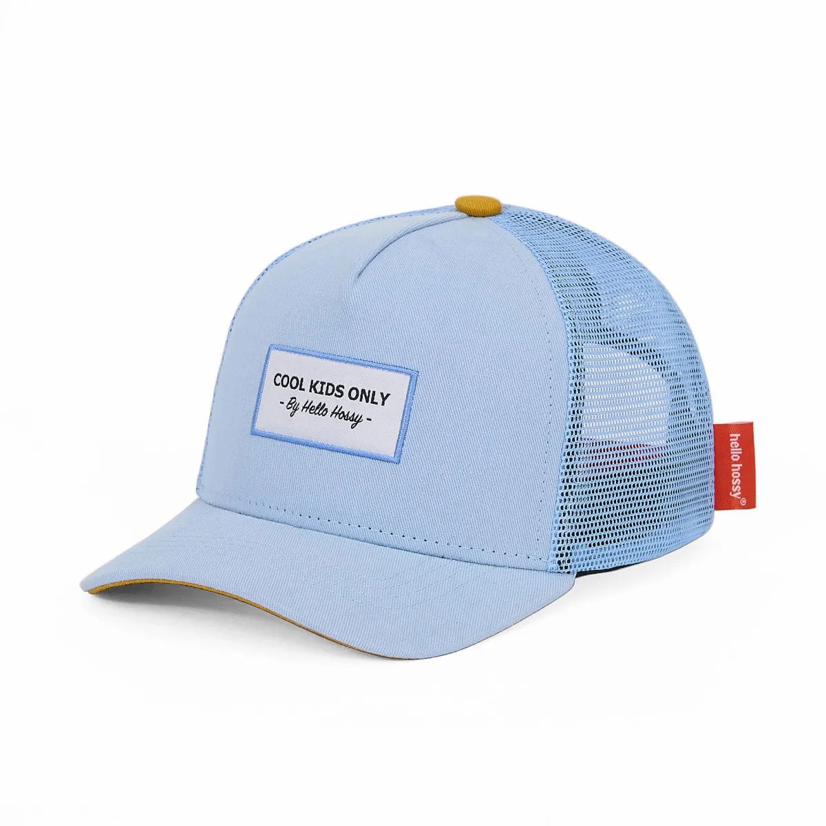 Hello Hossy - Casquette enfant trucker bleu ciel