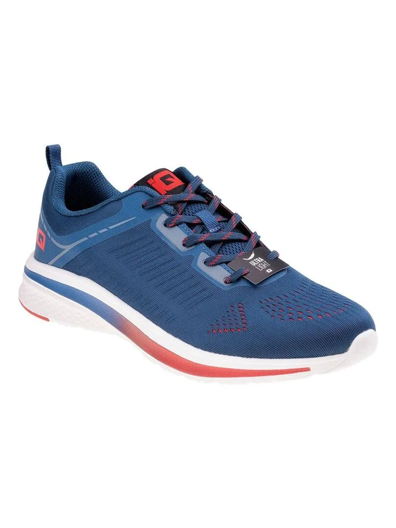 IQ - Baskets TORSMO - Bleu Rouge
