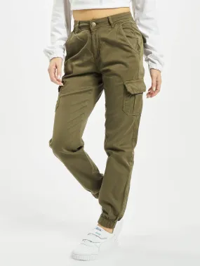 Ladies High Waist Cargo