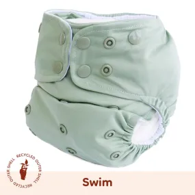 Lighthouse Kids Company | Cloth Diapers | Cloth Nappy Seafoam Swim Cloth Diaper - Trouva