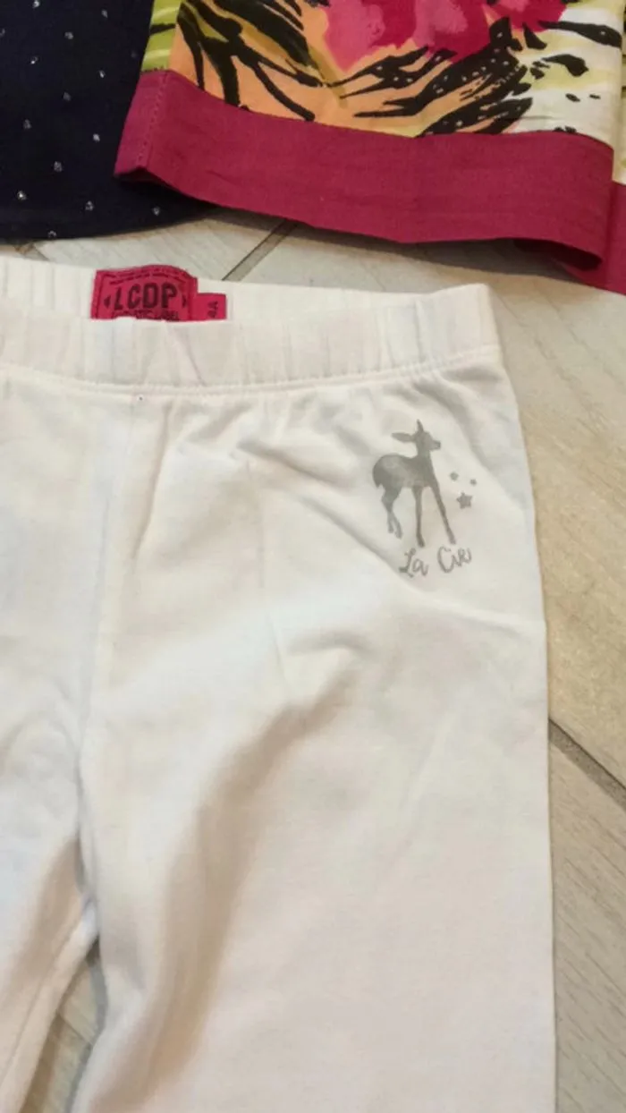 Lot 2 tuniques legging - La Redoute - 4 ans  | Beebs