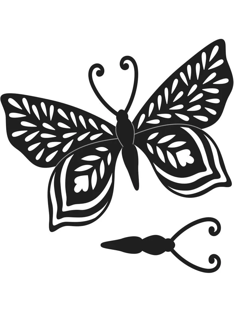 Matrice de découpe papillon - N/A