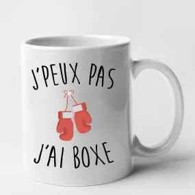 Mug J'peux pas j'ai boxe