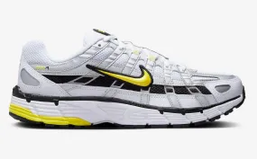 Nike P-6000 Metallic Platinum Opti Yellow