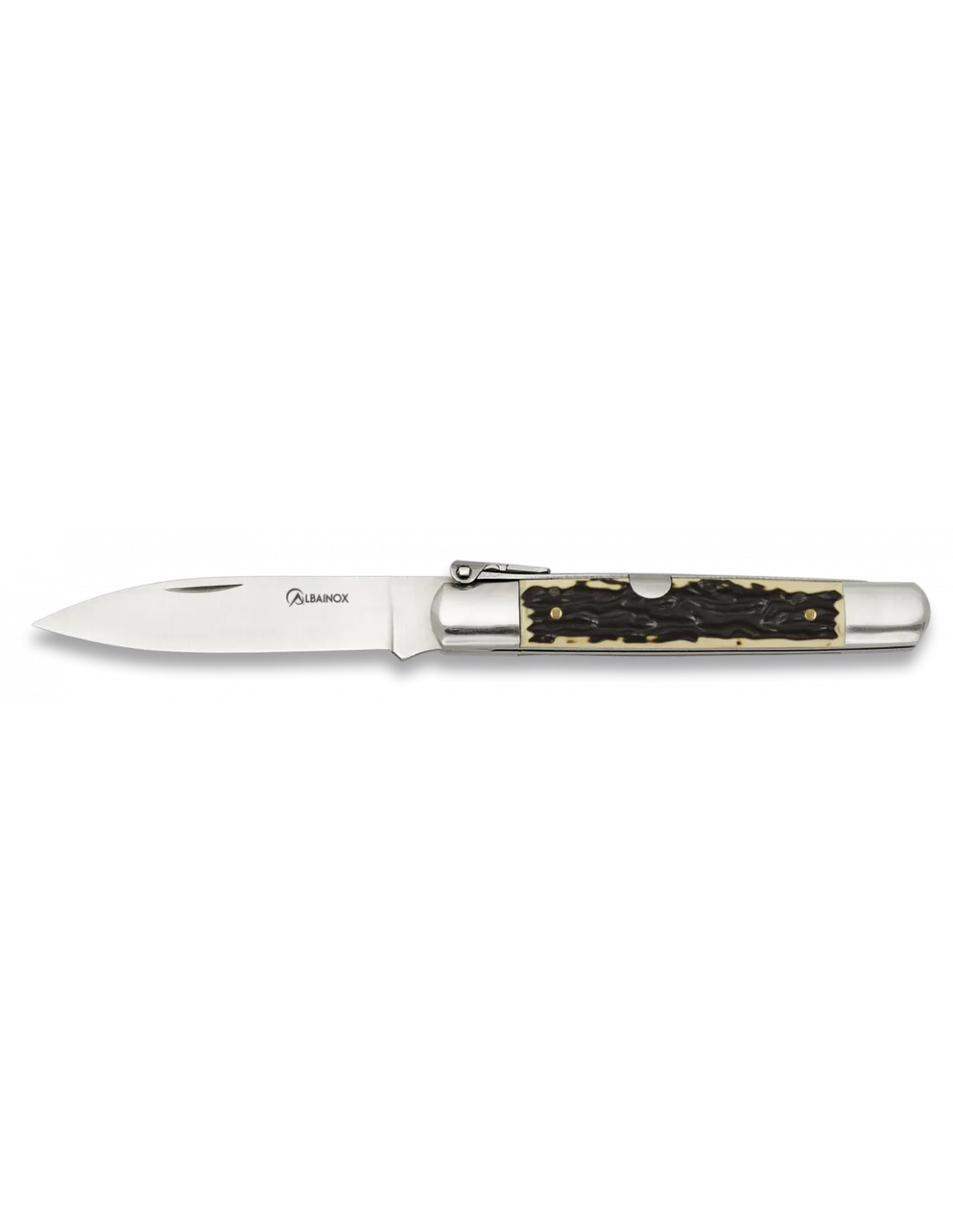 Numéro de couteau machette. 0, manche en bois de cerf (lame 7,5 cm.) ⚔️
