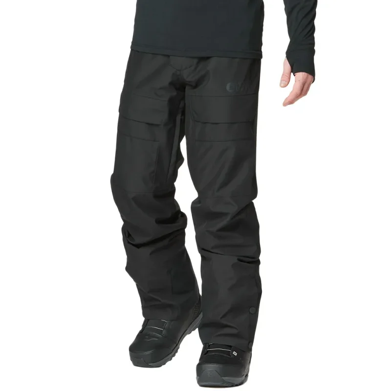 PICTURE ORGANIC Impact Pantalon /noir 2024-2025 Pantalons de Ski Snowboard Doublé chaud