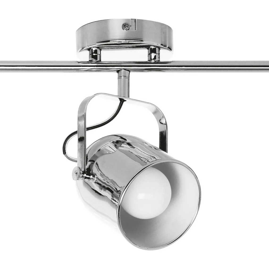 Plafonnier Chrome  3xE27 Max.60W  | 3 Suisses