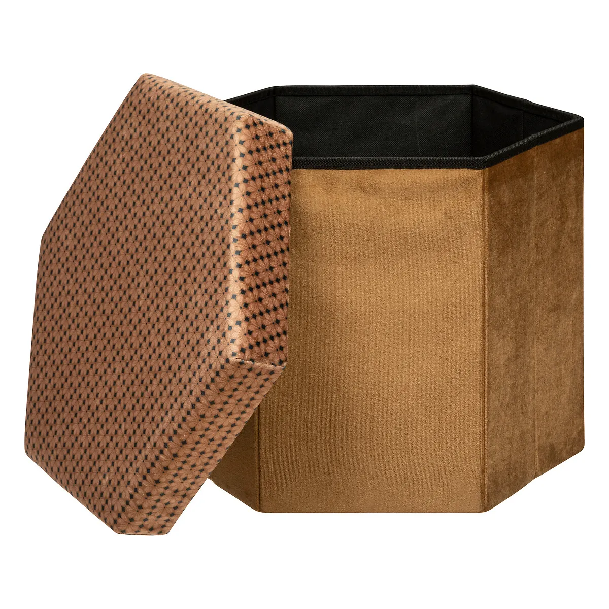 Pouf pliant hexagonal "Jiling"