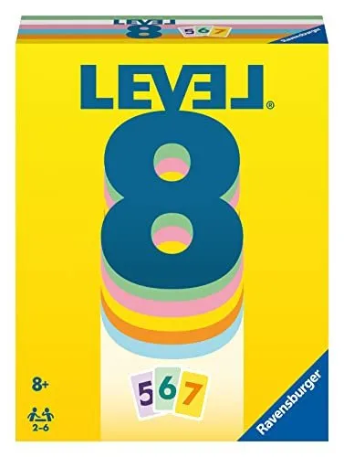 Ravensburger - Level 8 - Jeu de cartes - Jeu de société famille - Jeu de combinaisons - 2 à 6 Joueurs dès 8 Ans - Mixte