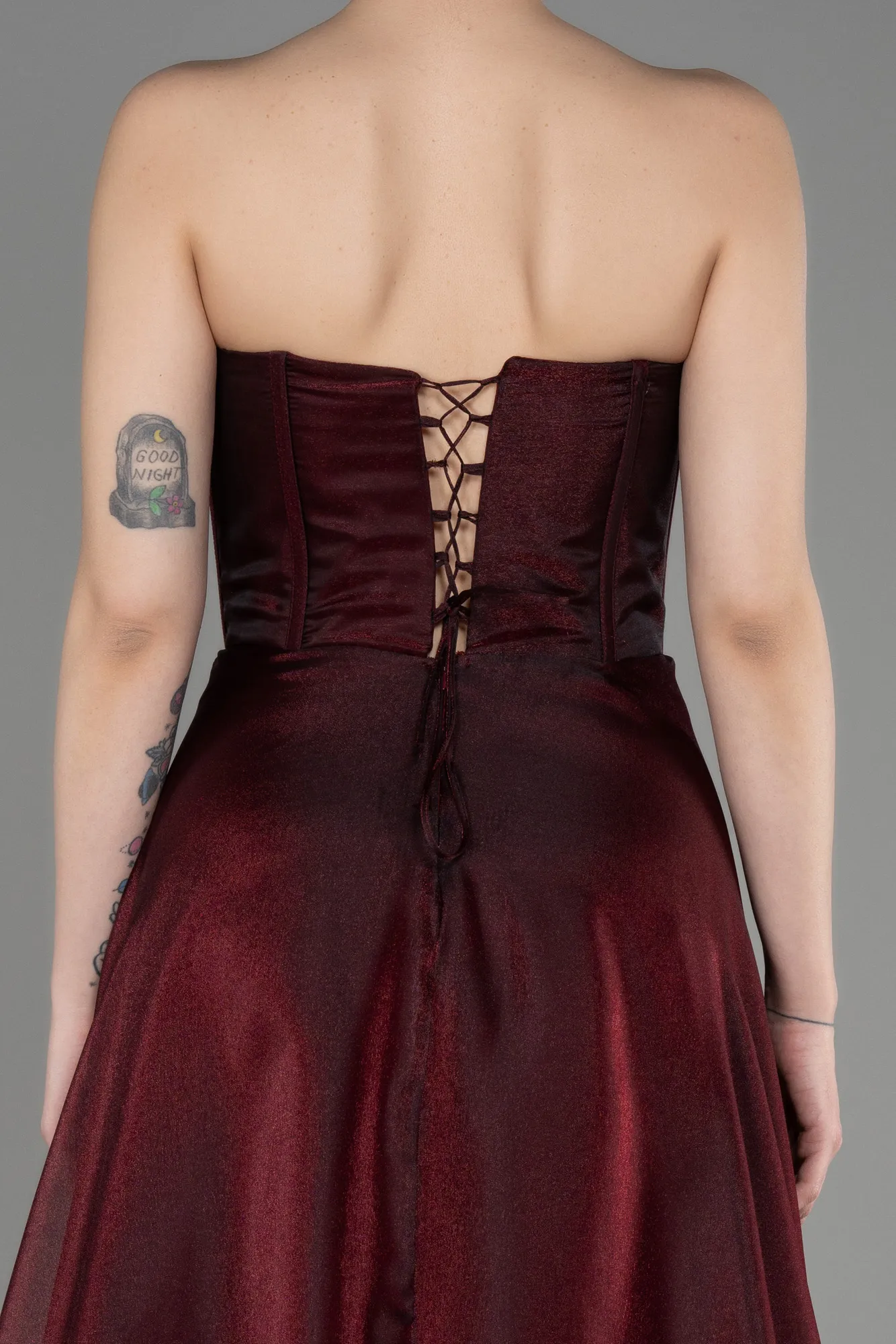 Robe De Soirée Longue Couleur Rose ABU3720