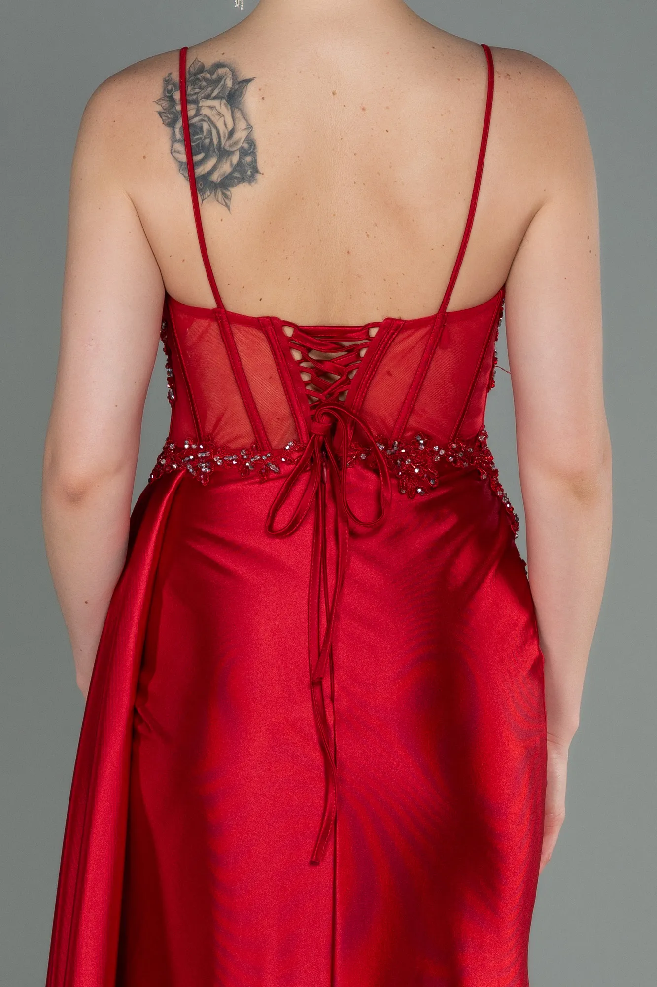 Robe de Soirée Longue Fushia ABU3192