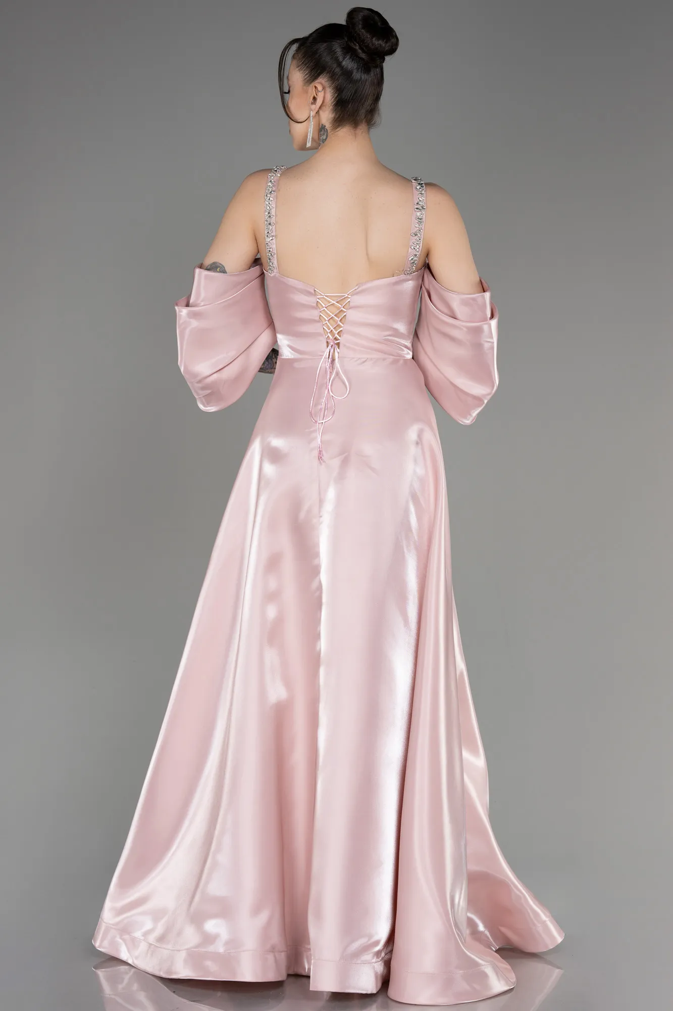 Robe de Soirée Longue Fushia ABU3826