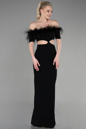 Robe de Soirée Longue Noir ABU3602