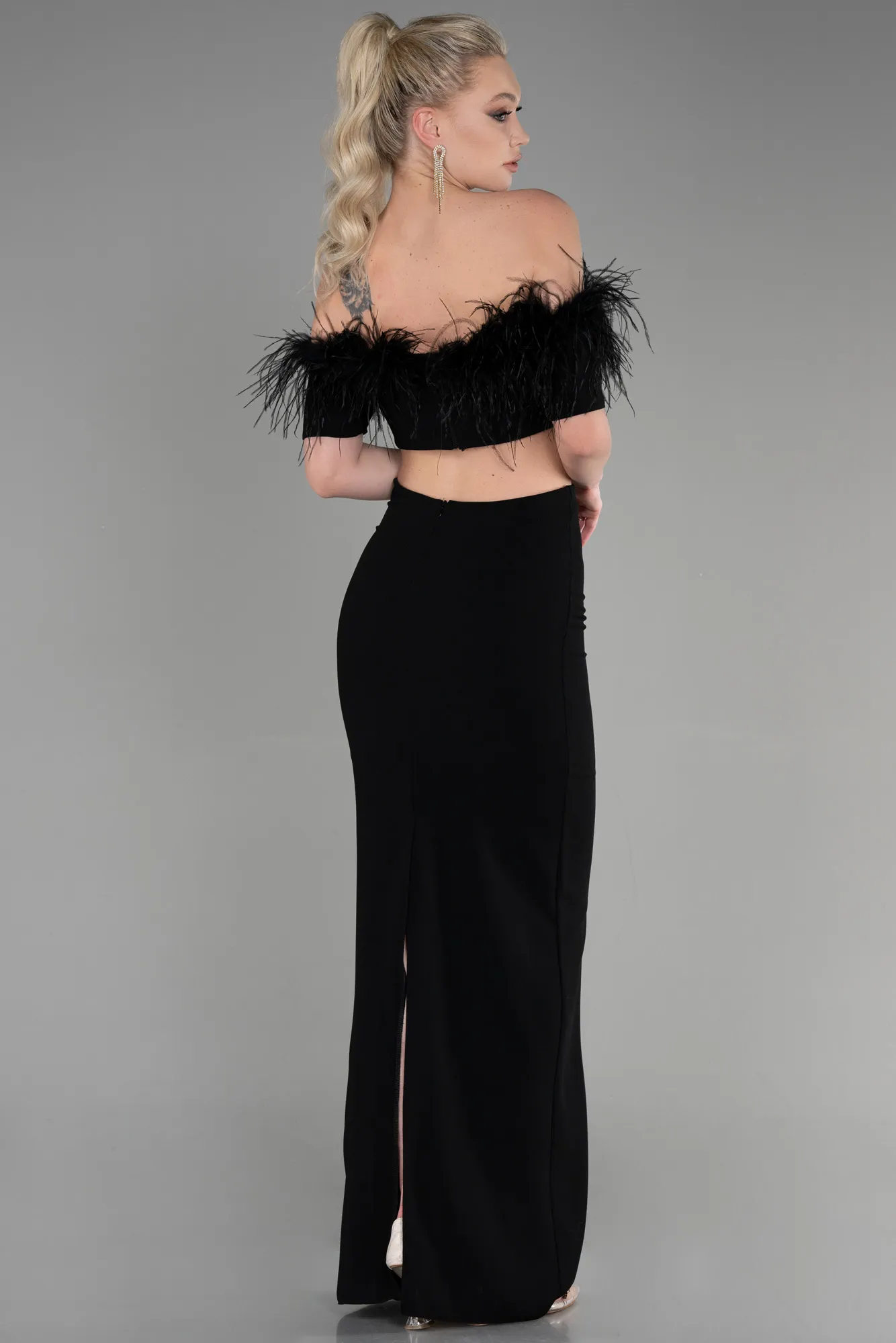 Robe de Soirée Longue Noir ABU3602