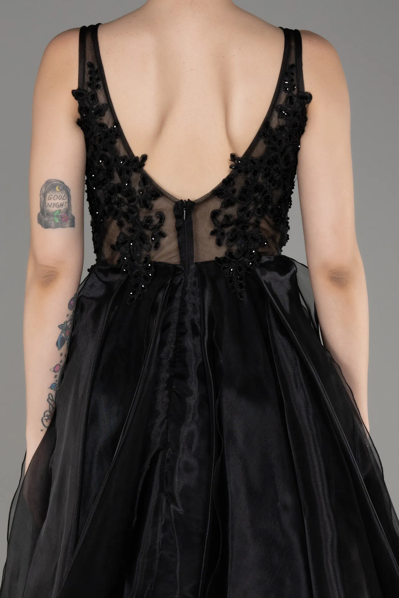 Robe de Soirée Longue Noir ABU3952