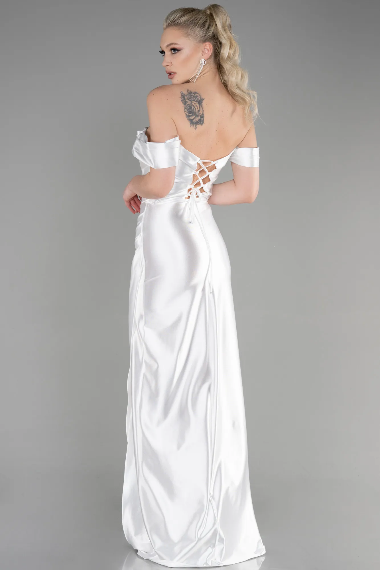 Robe de Soirée Longue Émeraude ABU3611