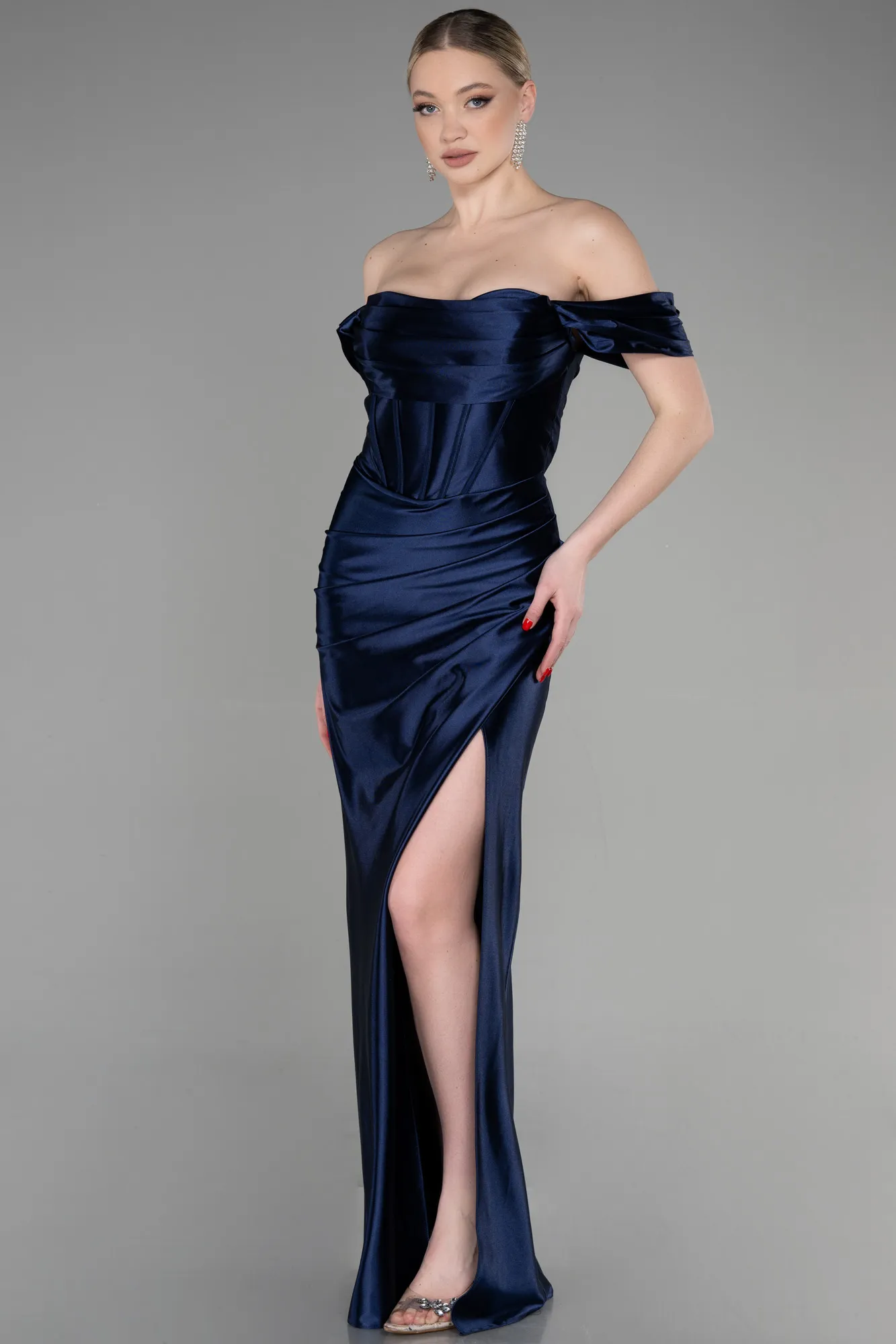 Robe de Soirée Longue Émeraude ABU3611