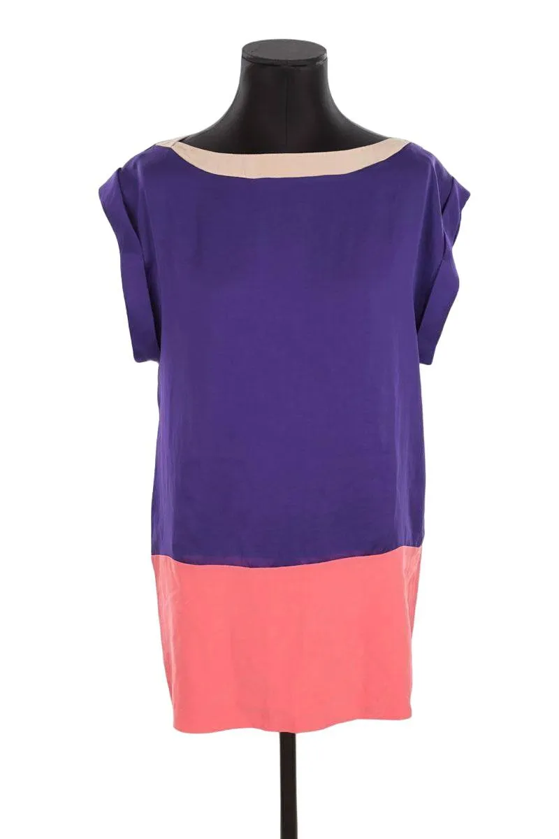 Robe en soie  Pinko multicolore. Matière principale soie. Taille 36.