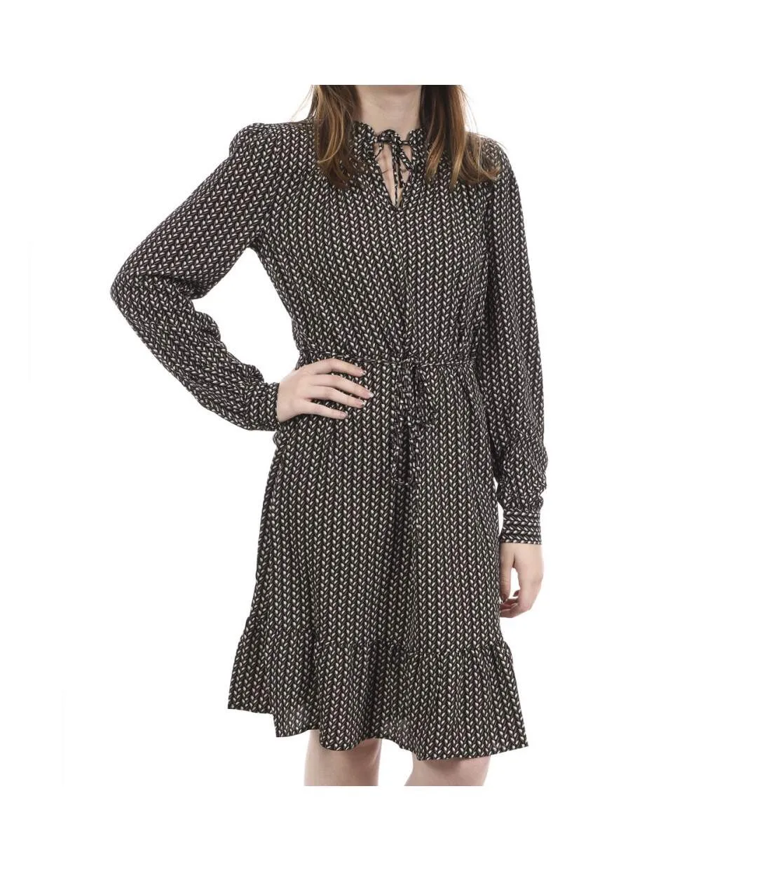 Robe Noir imprimé Femme JDY Piper