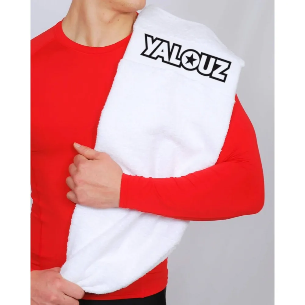 SERVIETTE DE SPORT YALOUZ BLANC | YALOUZ SPORT